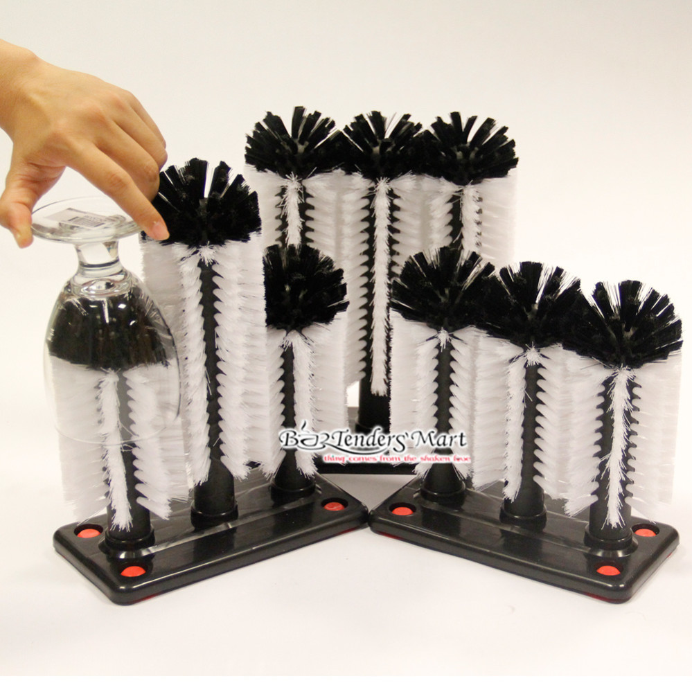 cọ rửa ly 3 đầu nhỏ