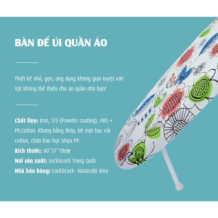 Cầu là bàn ủi Lock Lock xếp gọn ETM524FLW ( 60x37x18cm )
