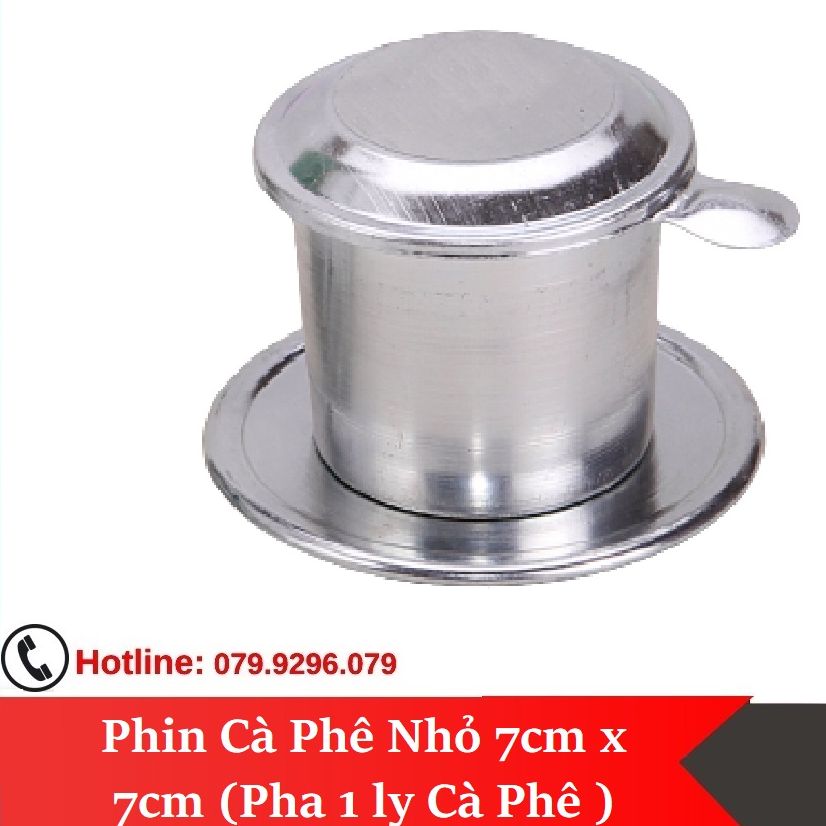 Bộ Phin Nhôm Phin Pha Cà Phê 7cm 7cm  Dùng pha 1 ly