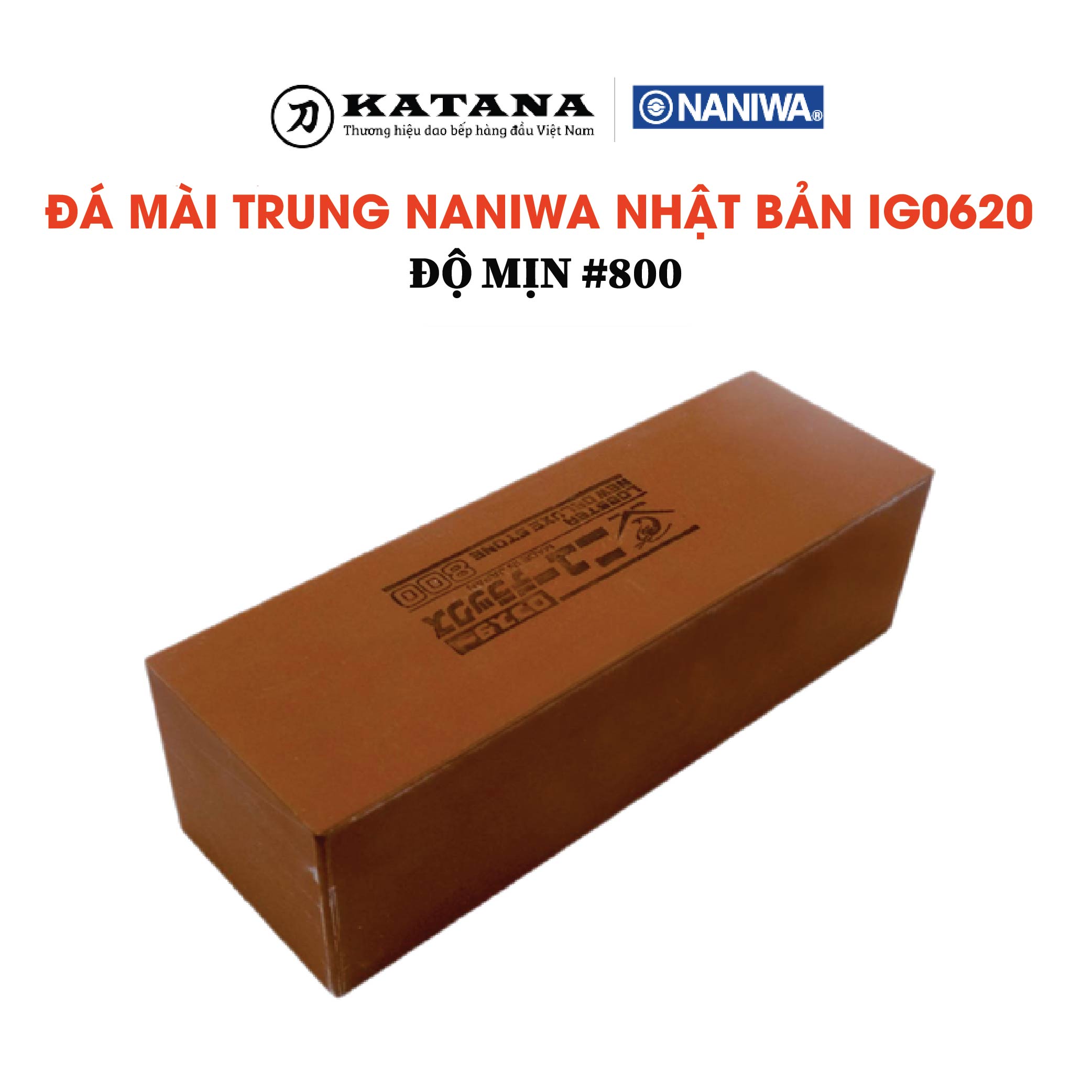 Đá mài trung Naniwa #800 (cỡ lớn) - IG0620