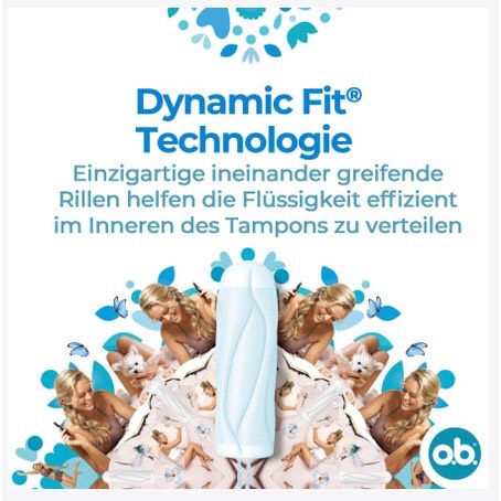 [HÀNG NỘI ĐỊA ĐỨC] - Băng vệ sinh dạng nút (Tampons) hiệu OB