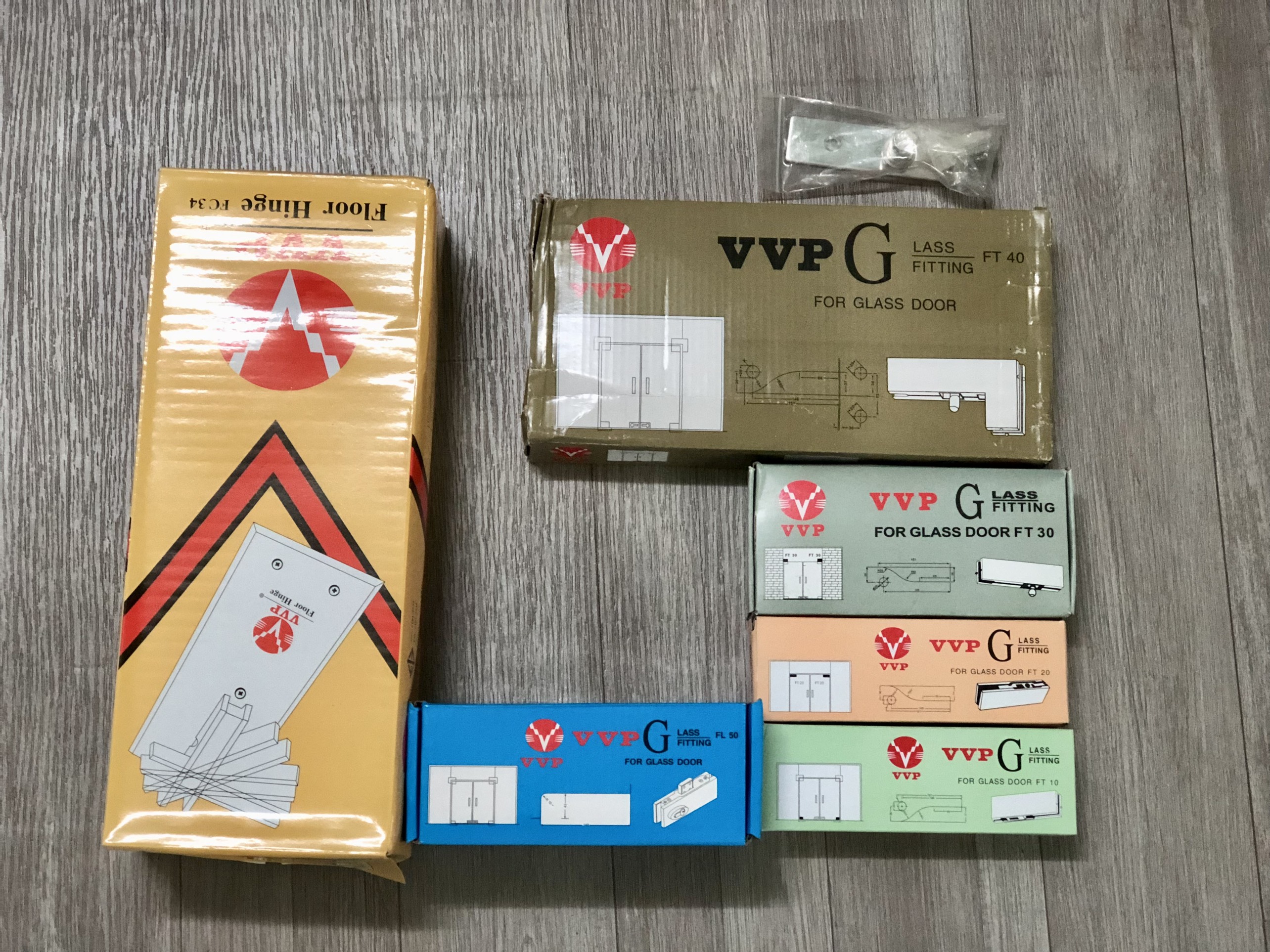 KẸP KÍNH FT10,FT20,FT30,FT40,FT50 HÃNG VVP