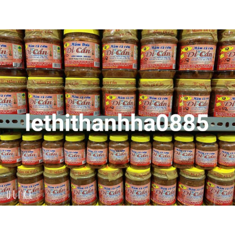 1 hũ mắm ruốc Dì Cẩn 500gr