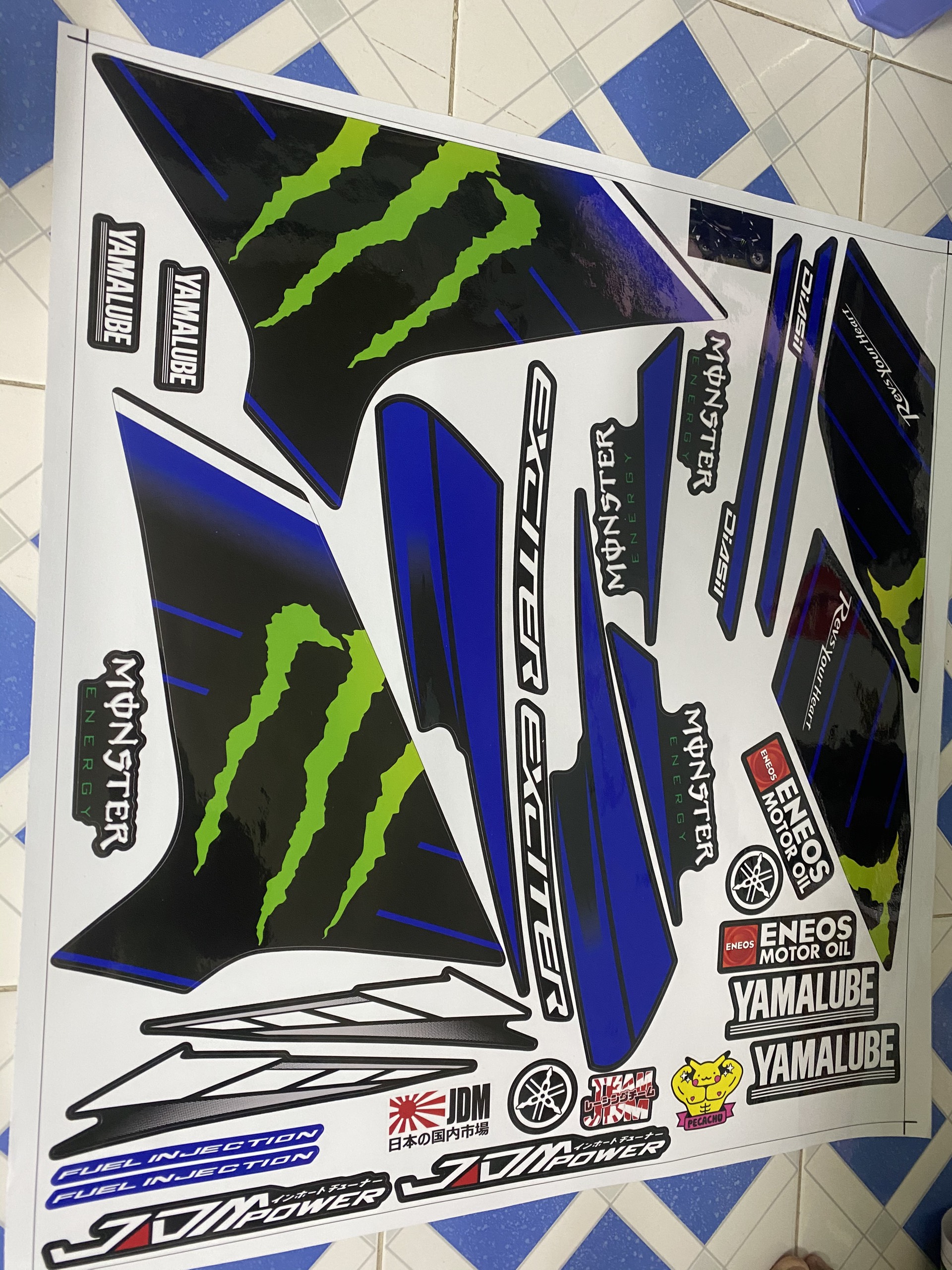 TEM RỜI EXCITER 150 MONSTER 2019