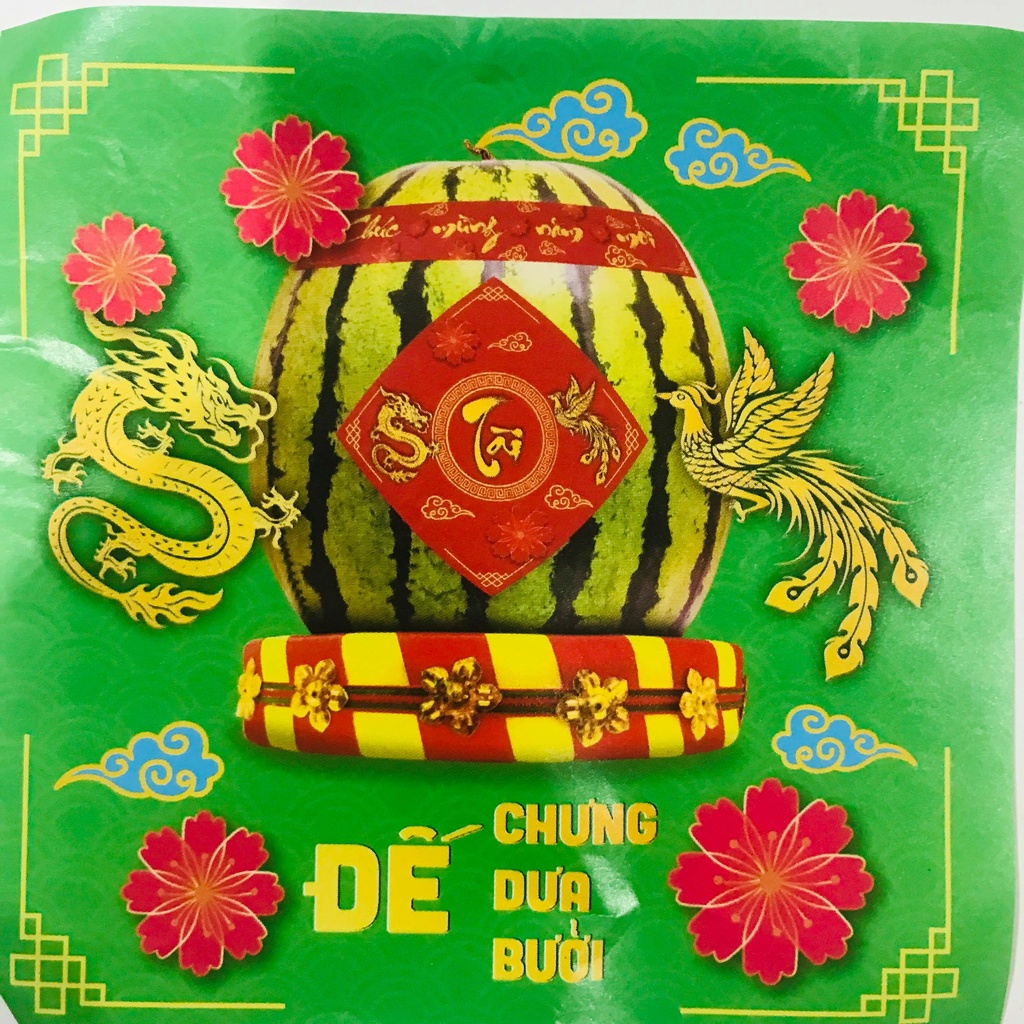 SET ĐẾ CHƯNG DƯA, BƯỞI TRANG TRÍ TẾT (COMBO 2 CÁI)