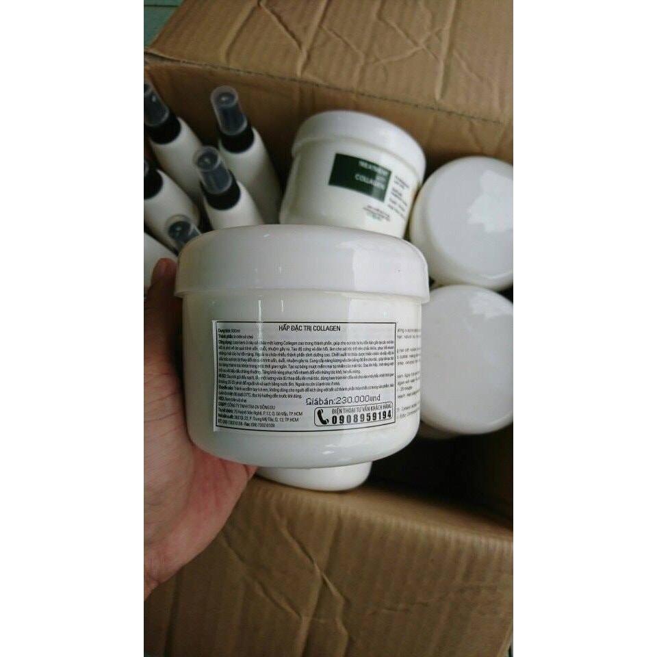 [HCM]KEM Ủ TÓC ĐẶC TRỊ COLLAGEN KENDALI 500ML MẪU MỚI