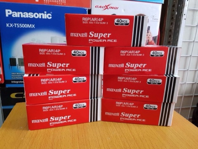 Pin Tiểu 2A Super Maxell (Chính Hãng ) 40 Viên/Hộp