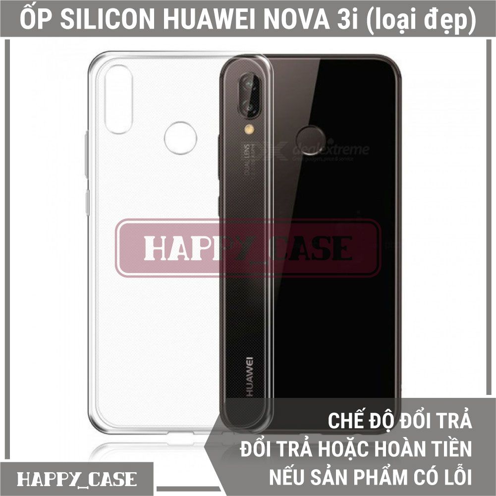 Ốp Lưng Điện Thoại Huawei Nova 3i (Loại Đẹp) Thin Transparent Silicon