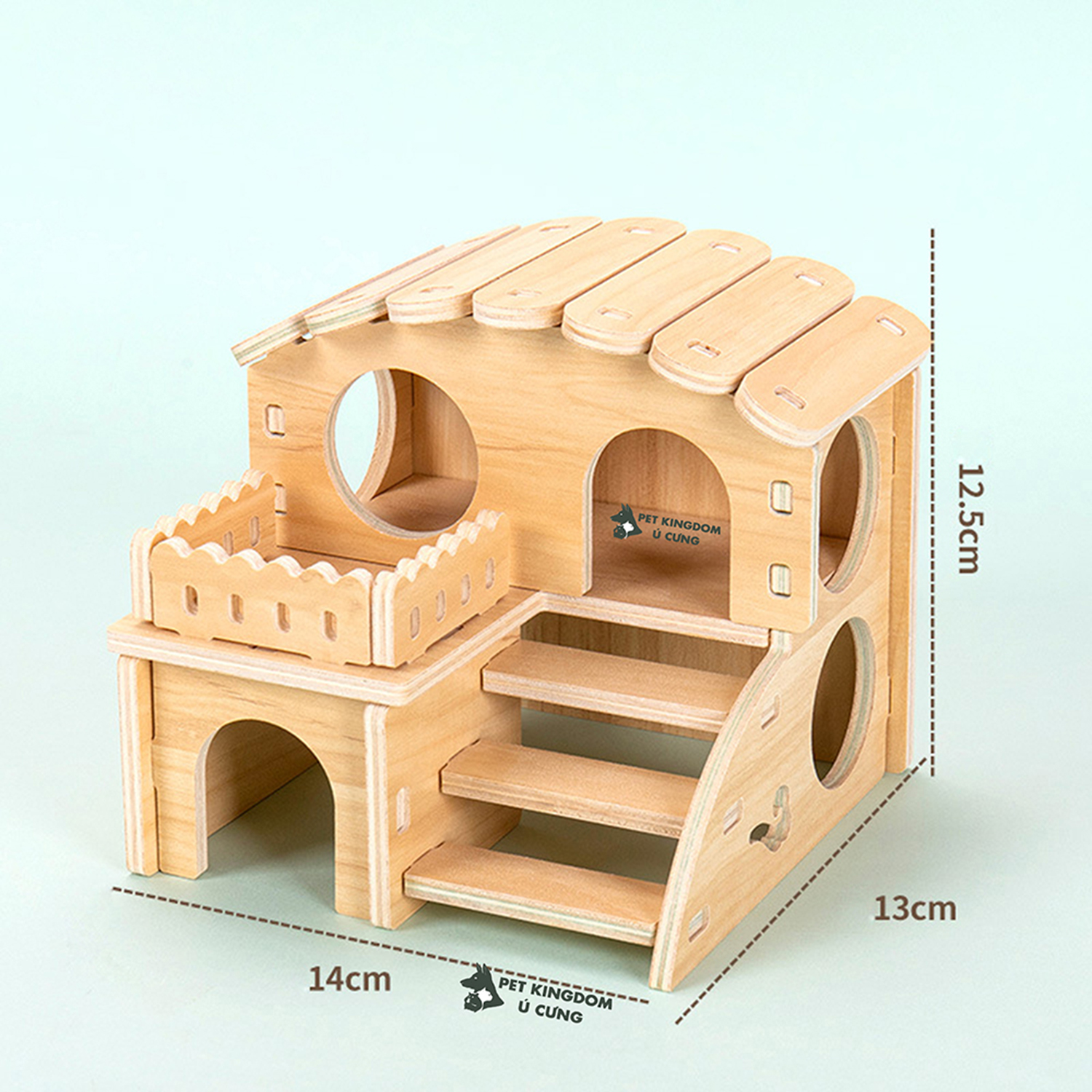Nhà ngủ gỗ hamster nhiều hình cho hamster