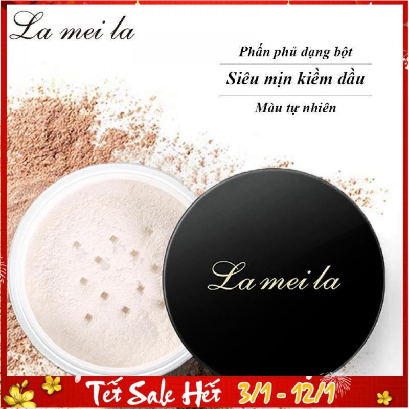 Phấn phủ dạng bột La Mei La siêu mịn kiềm dầu màu tự nhiên 6g TK-PP062
