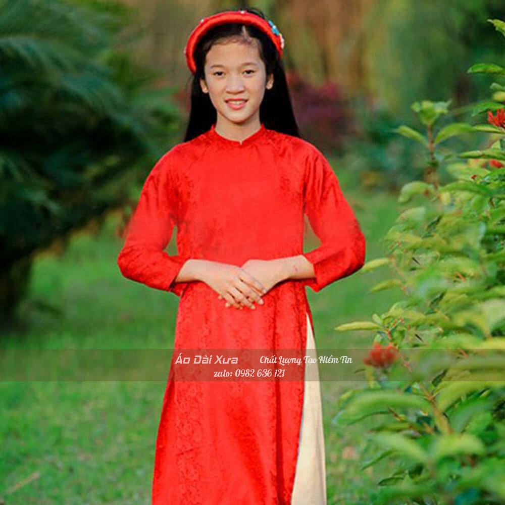 Áo Dài Bé Gái Cách Tân VS01