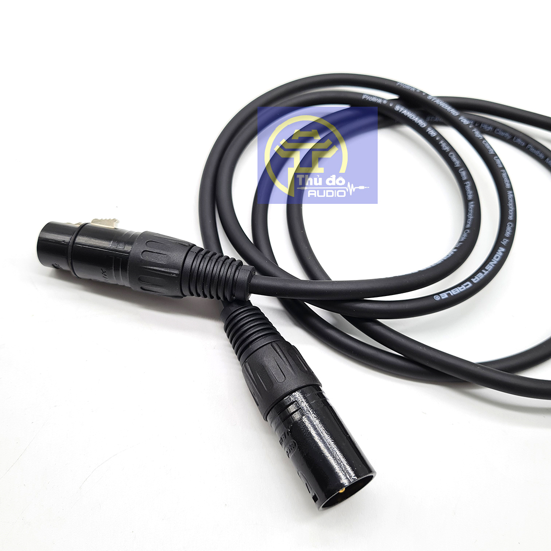 01 Dây canon Đực cái Monster Standard 100 cao cấp