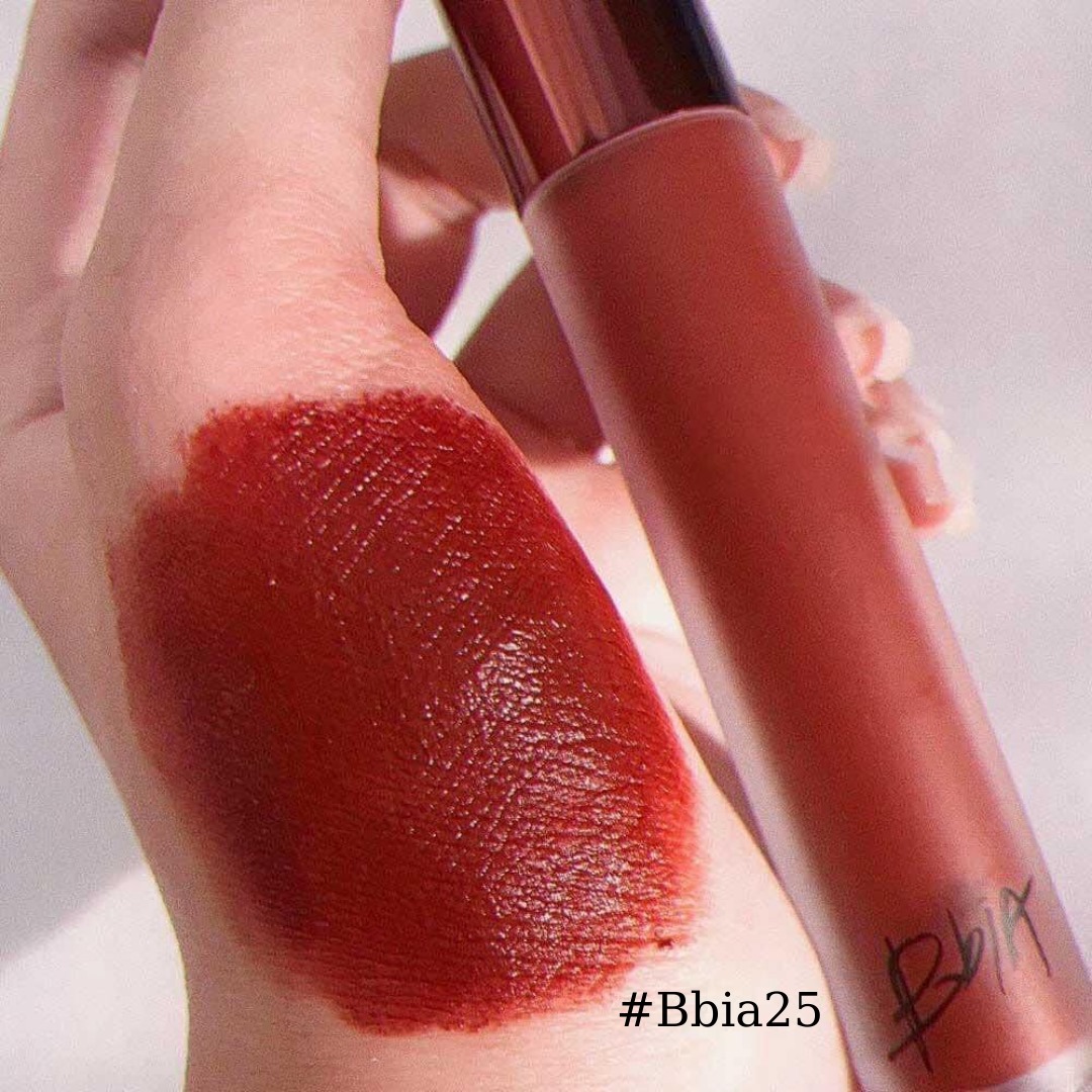 Son Bbia 25 màu đỏ nâu đất