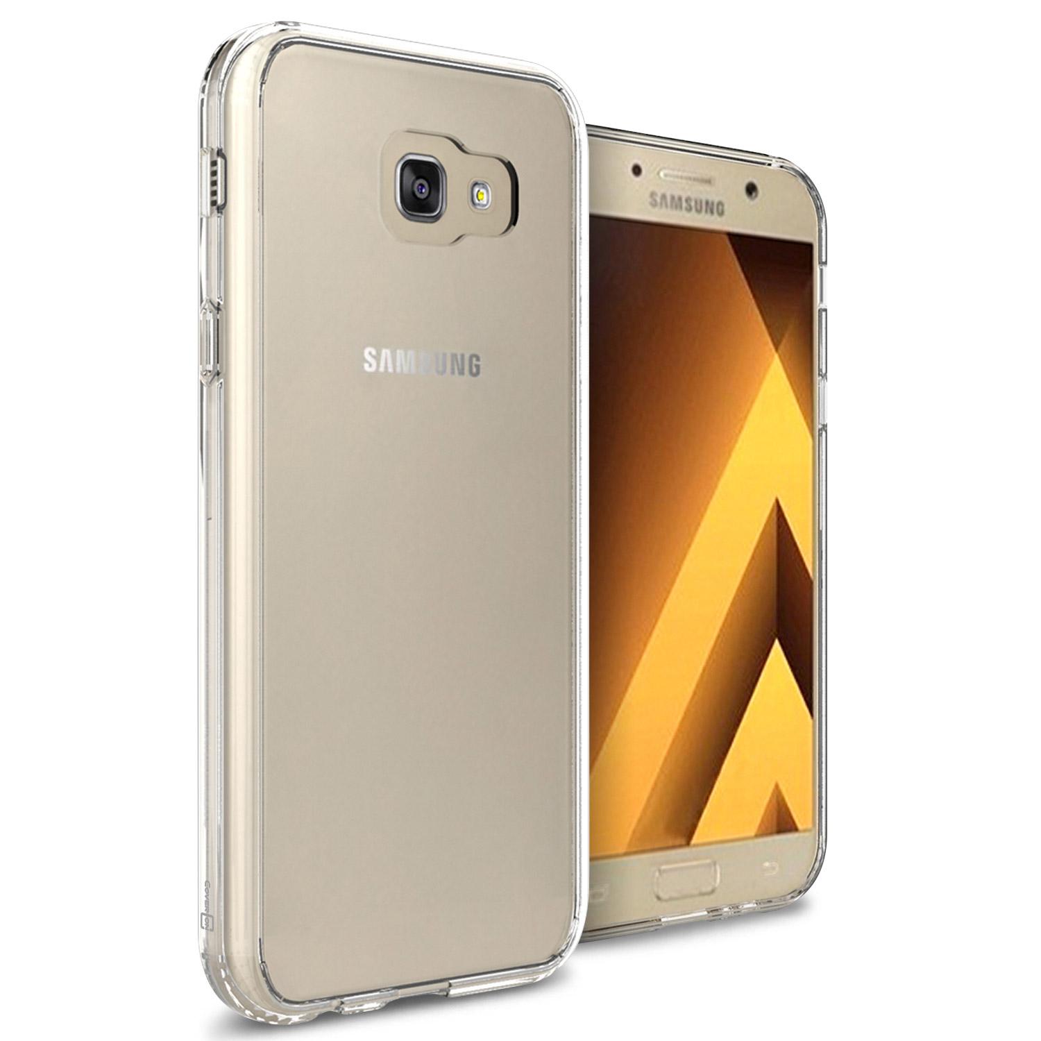Ốp dẻo trong cho samsung a7 2017 vàng