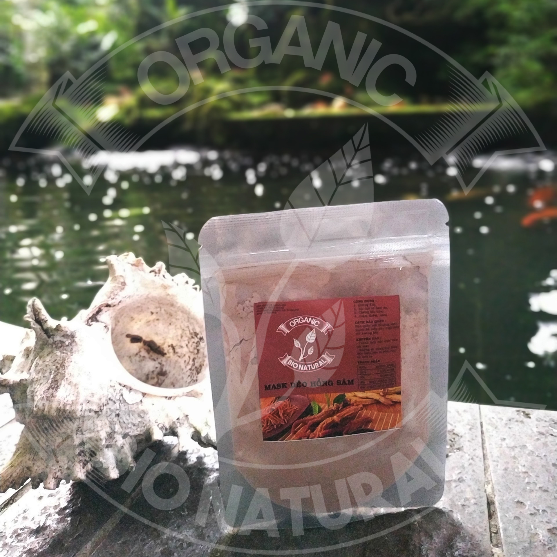 [BIONATURALVN] Mặt nạ Dẻo Hồng Sâm HANDMADE 50gr