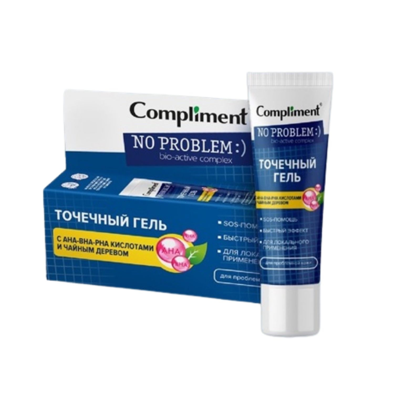 [Hoàn tiền 20%] Chấm mụn SOS Compliment 25ml giảm mụn mờ thâm cấp tốc