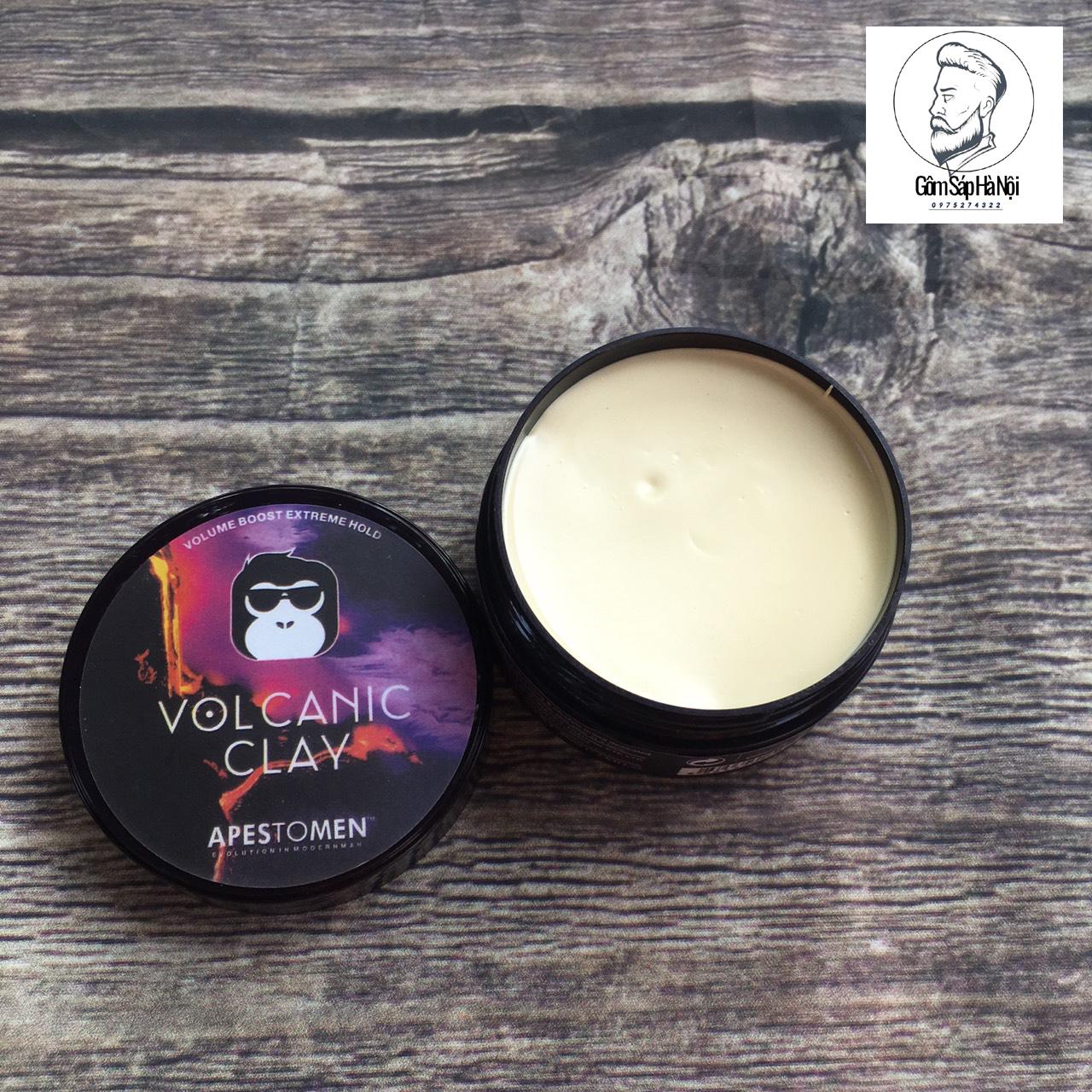 [ Tặng Lược ] COMBO Gôm Xịt Tóc  Suavecito + Sáp Vuốt Tóc Nam Volcanic CLay (Đen)
