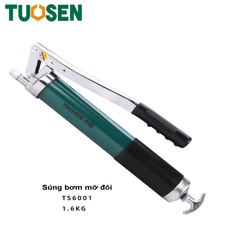 Thiết bị bơm mỡ bằng tay 600cc Tuosen - với 4 lựa chọn bình