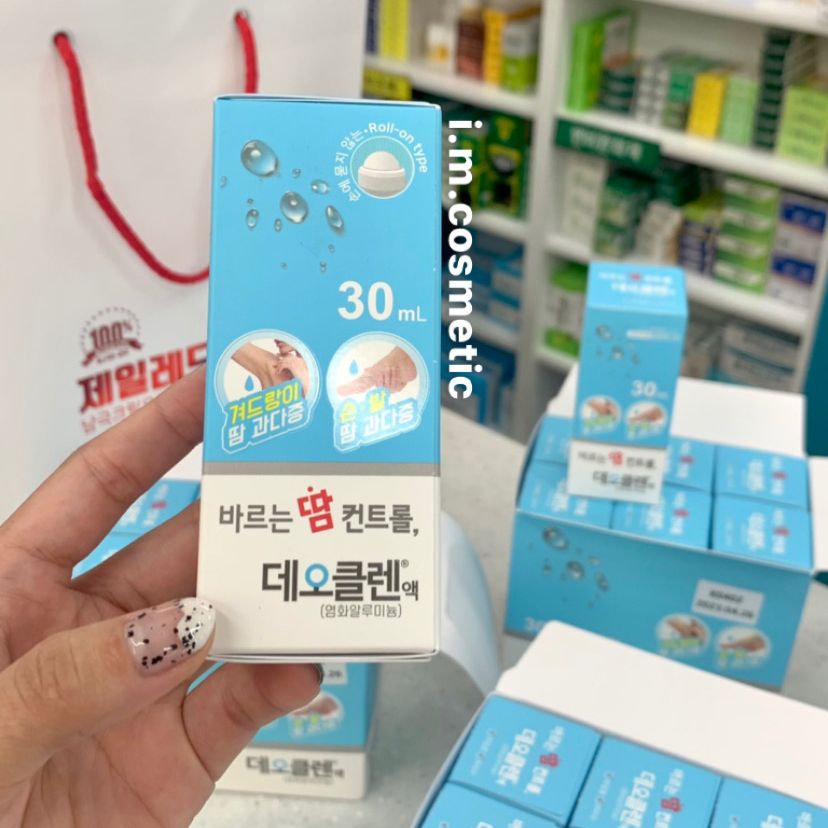 Lăn nách khử mùi hoàn hảo Deoclean- Deodorant Roll on 30ml (Mẫu mới)