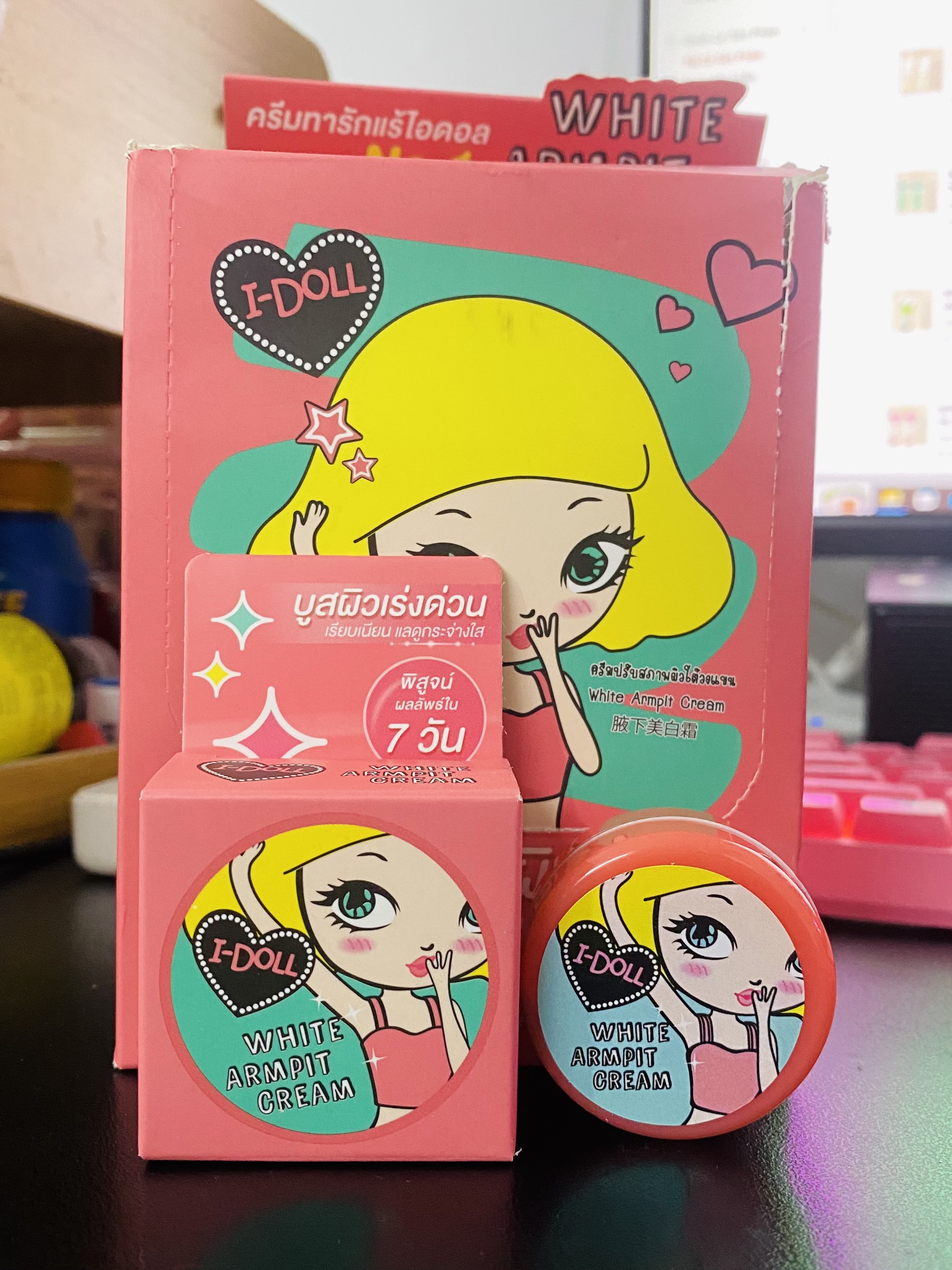 Kem dưỡng thâm nách IDOL WHITE ARMPIT CREAM
