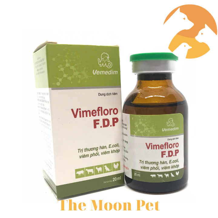 Vimefloro FDP [20 ml] thương hàn, e.coli, viêm phổi, viêm khớp