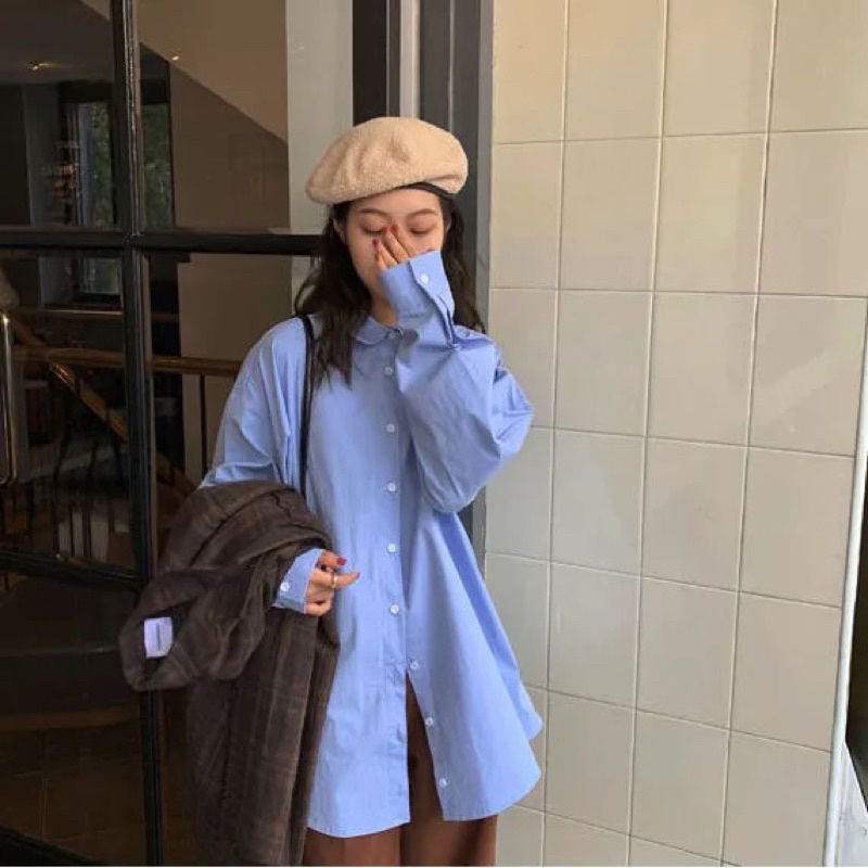 SƠ MI ULLAZANG HÀN QUỐC FORM THỤNG SIÊU XINH