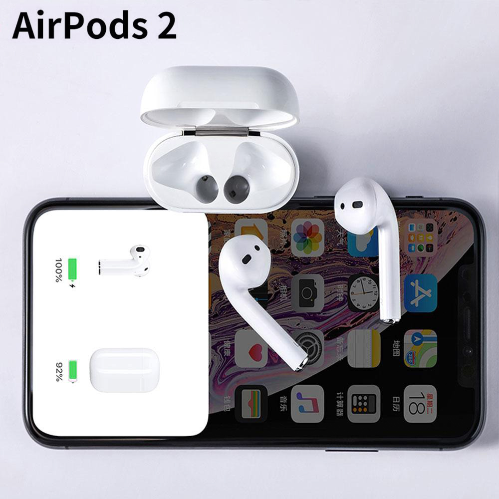 SALE CỰC SỐC ]Tai Nghe Bluetooth Apple AirPods 2 Full Box, Kết Nối  Bluetooth 5.0 Cực Nhanh, Full Chức Năng, Pop-Up Tự Động Kết Nối, Đinh Vị,  Chống Ồn, Cảm Ứng