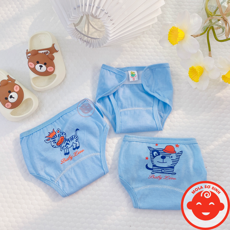 Combo 5 quần đóng bỉm baby leo sơ sinh cho bé q06