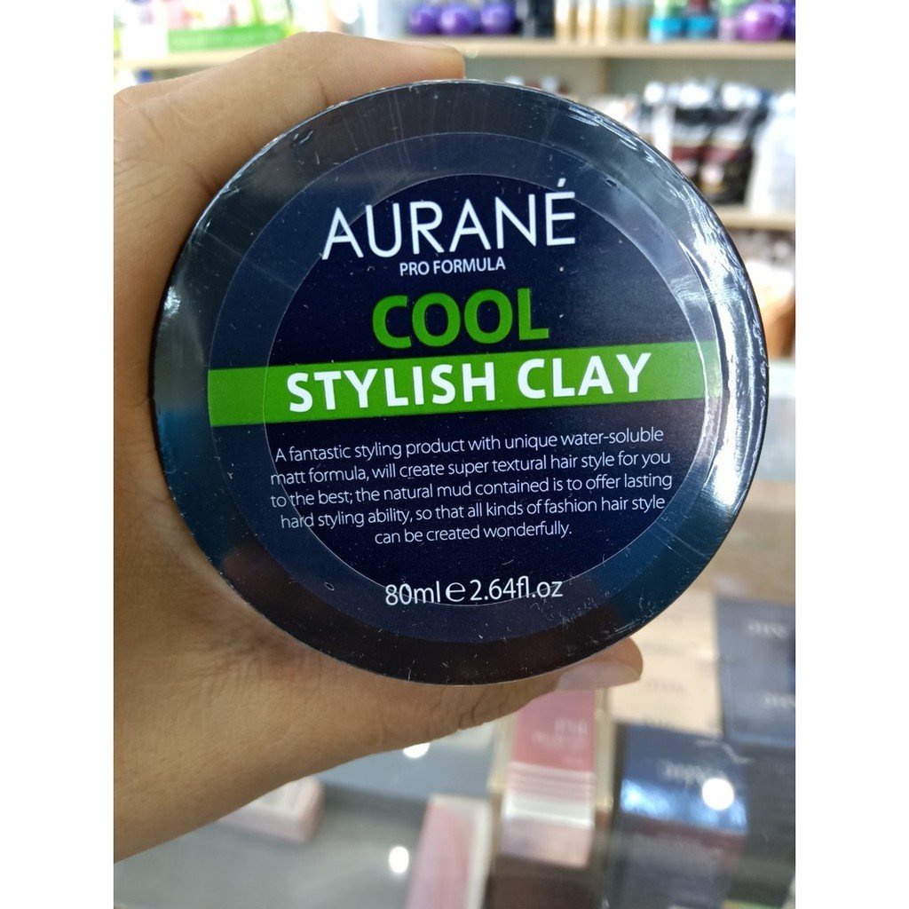 [ Chính Hãng ] Sáp Vuốt Tóc Aurane Cool Stylish Clay, Paste, Pomade 80g