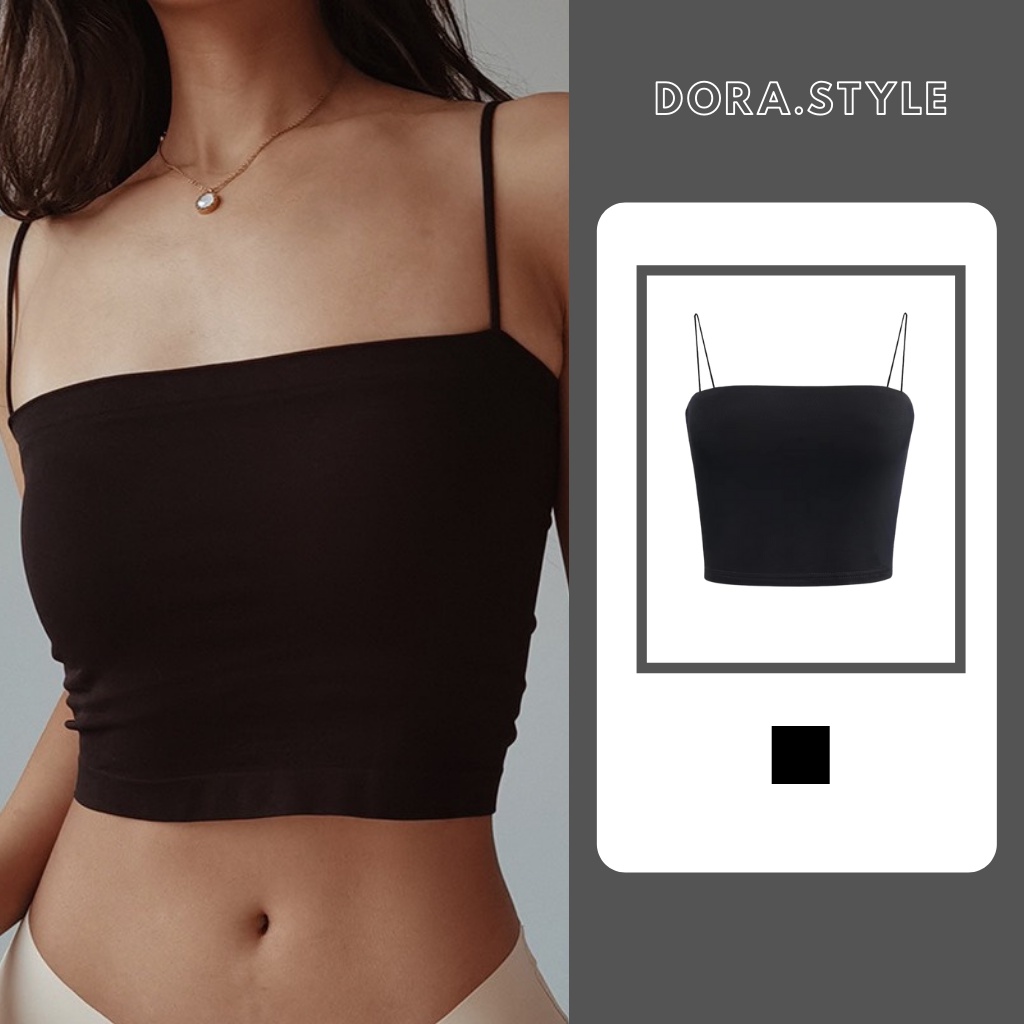 Áo 2 Dây Sợi Bún Dorastyle