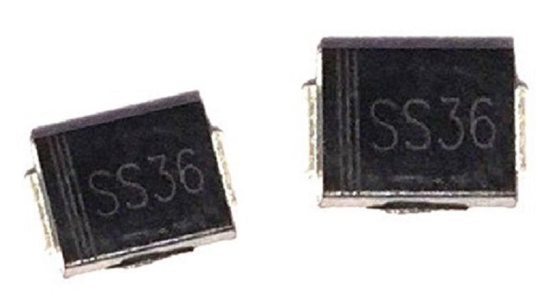 MBRS360 SR360 DO-214AA Diode Schottky 3A 60V (SMB) (10c)