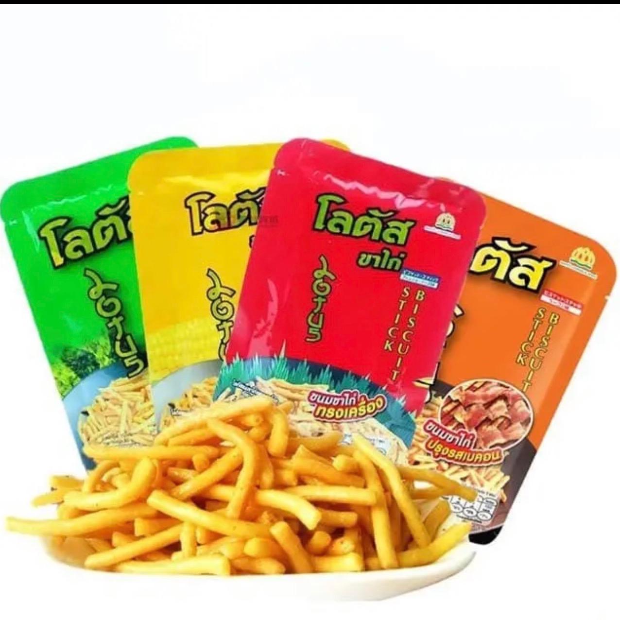 Lốc 13 gói snack tăm thái cay
