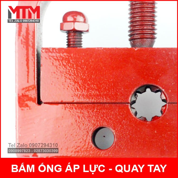 Máy bấm đầu ống áp lực cao quay tay