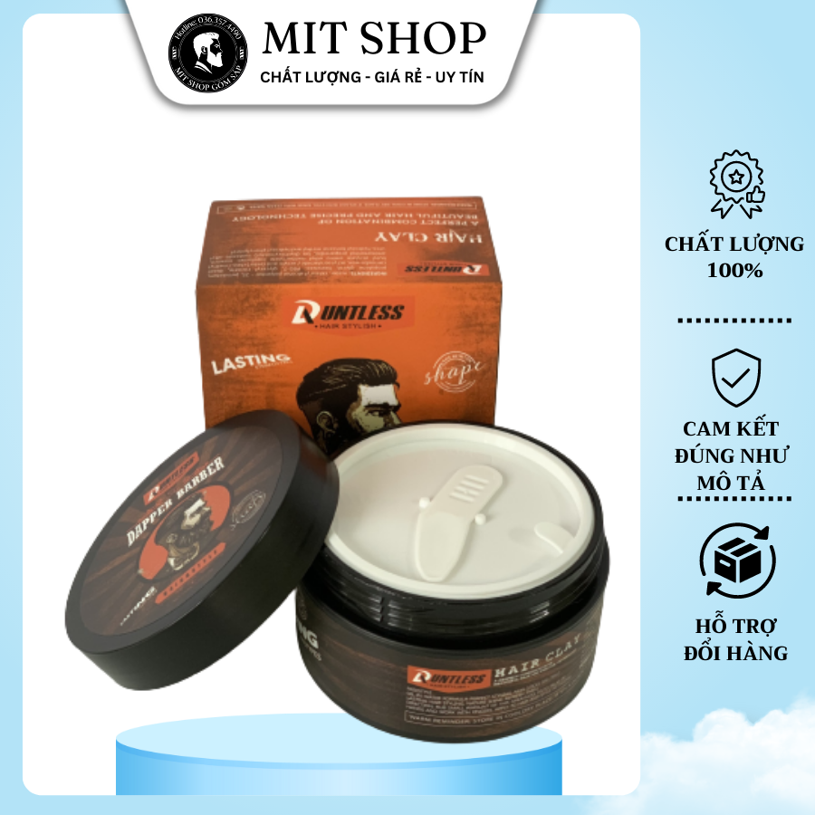 Sáp Vuốt Tóc DAPPER BARBER Chính Hãng 100ml [ẢNH TỰ CHỤP - HÀNG NGON]