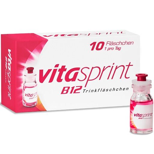 Vitasprint B12 cho người cần phục hồi sức khỏe - Hộp 10 lọ - Hàng nội địa Đức