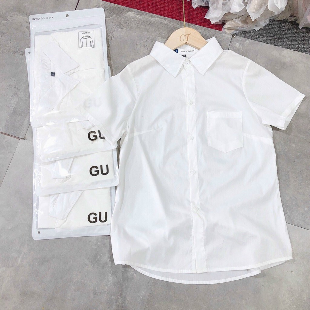 Áo sơ mi gu ngắn tay nữ - thời trang công sở