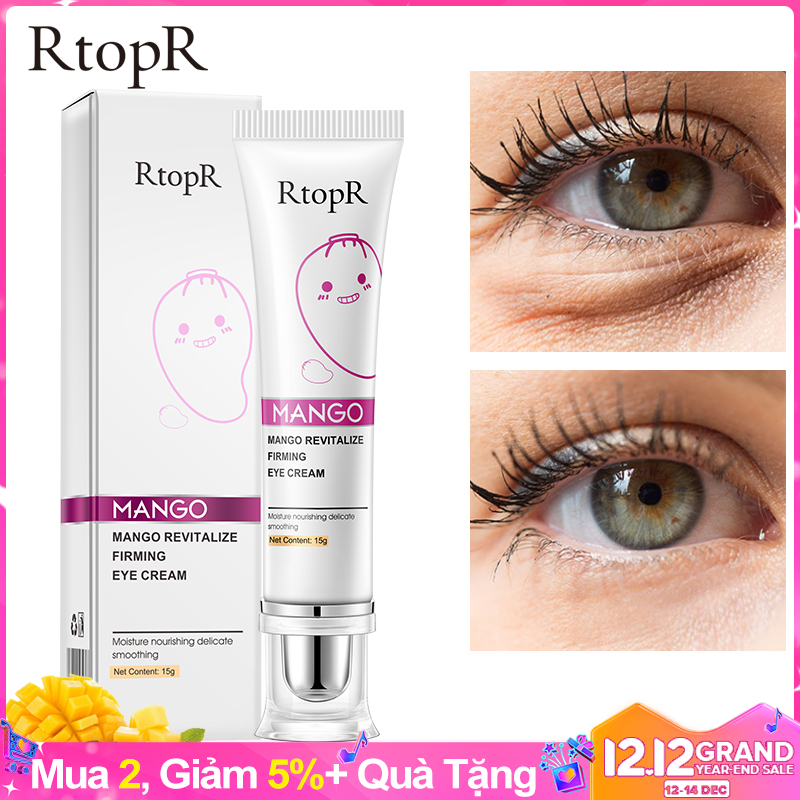RtopR Kem chăm sóc da mắt Mango Eye Cream 15g giúp chống bọng mắt chống lão hóa và dưỡng ẩm cho da - INTL