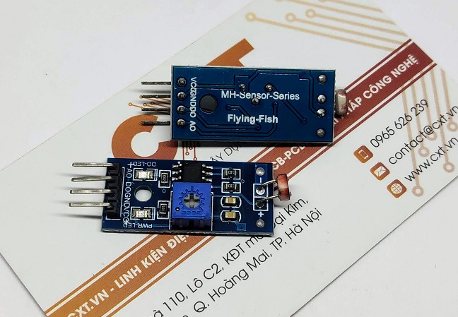 Module Cảm biến ánh sáng-dùng quang trở