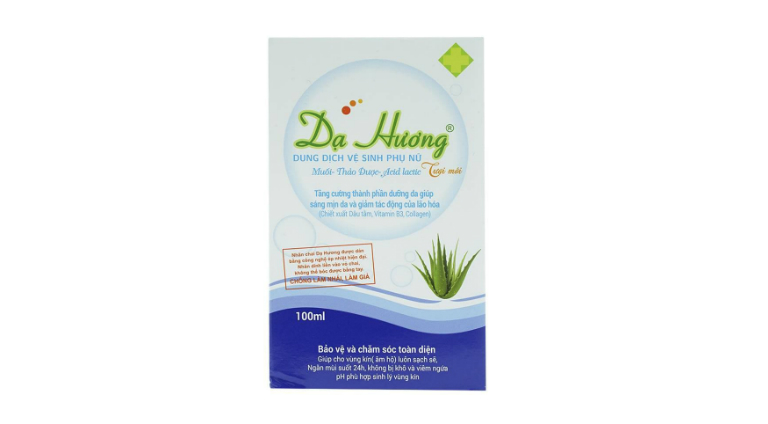 Dạ hương - dung dịch vệ sinh phụ nữ - Chai 100ml - (Hương lô hội)