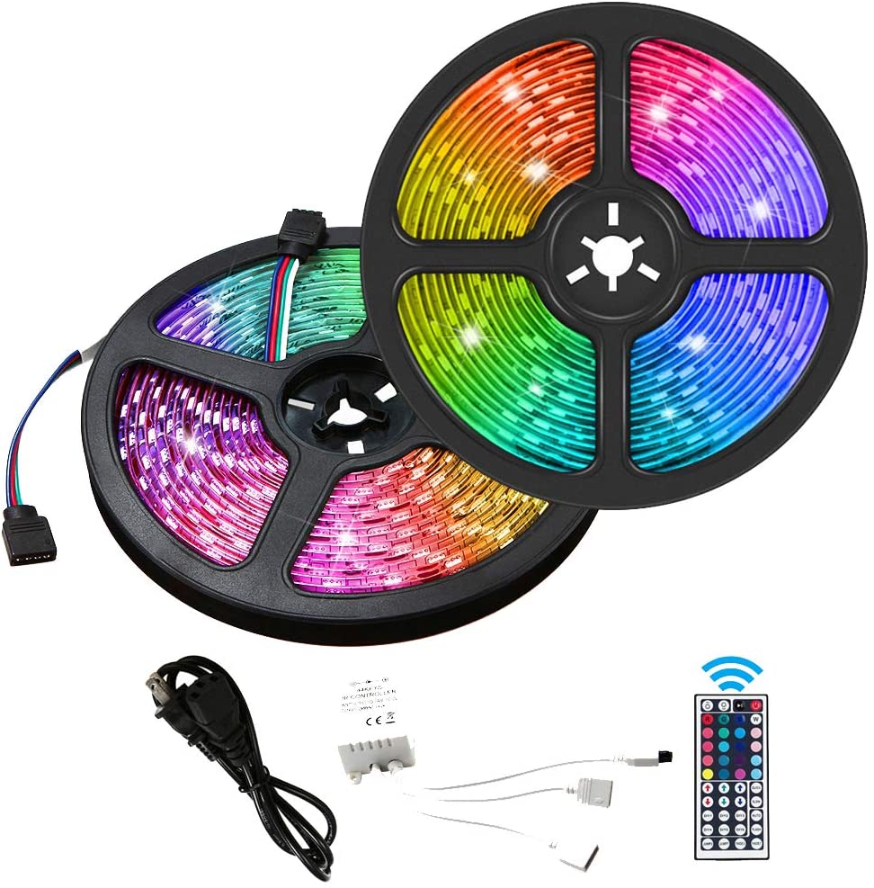 Dây Đèn Led Rgb 10m Kèm Điều Khiển Từ Xa 44 phím (44 keys)