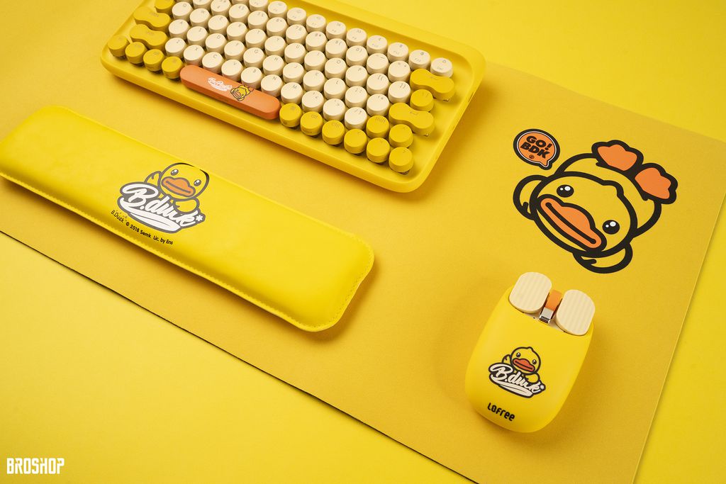 [HCM]Combo Bàn phím cơ và chuột không dây LOFREE BDuck (Limited Edition)