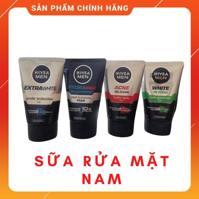 Sữa Rửa Mặt Nam Nivea Men 100g Thái Lan nhập khẩu