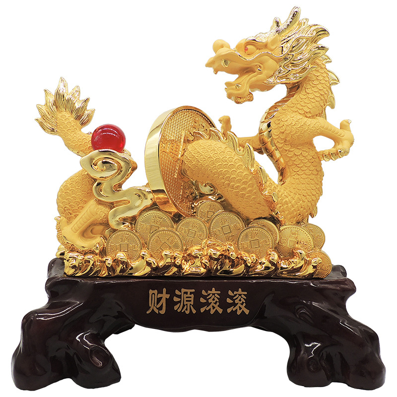 Tượng Rồng Vàng Phong Thủy