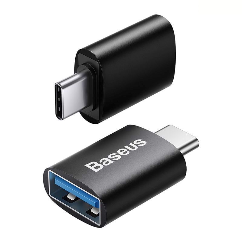 Đầu chuyển Baseus type C to usb-a 3.1 tốc độ cao ingenuity series mini otg gen 2