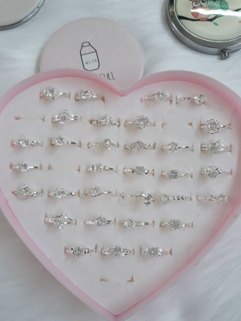Nhẫn Mỹ Ký Loại Rẻ 12k 2 chiếc