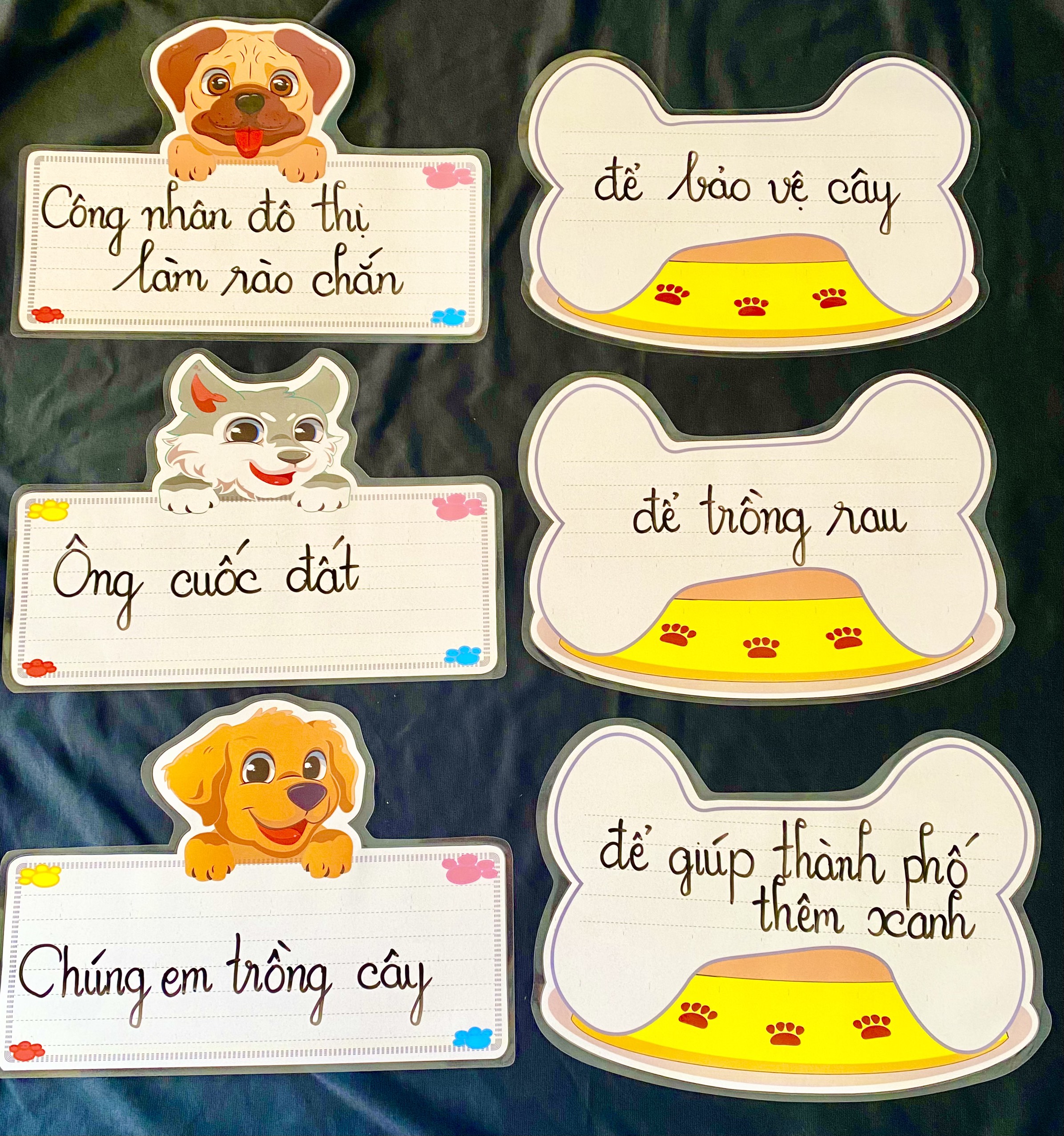 🐶BỘ CHÚ CÚN TÌM KHÚC XƯƠNG 🦴