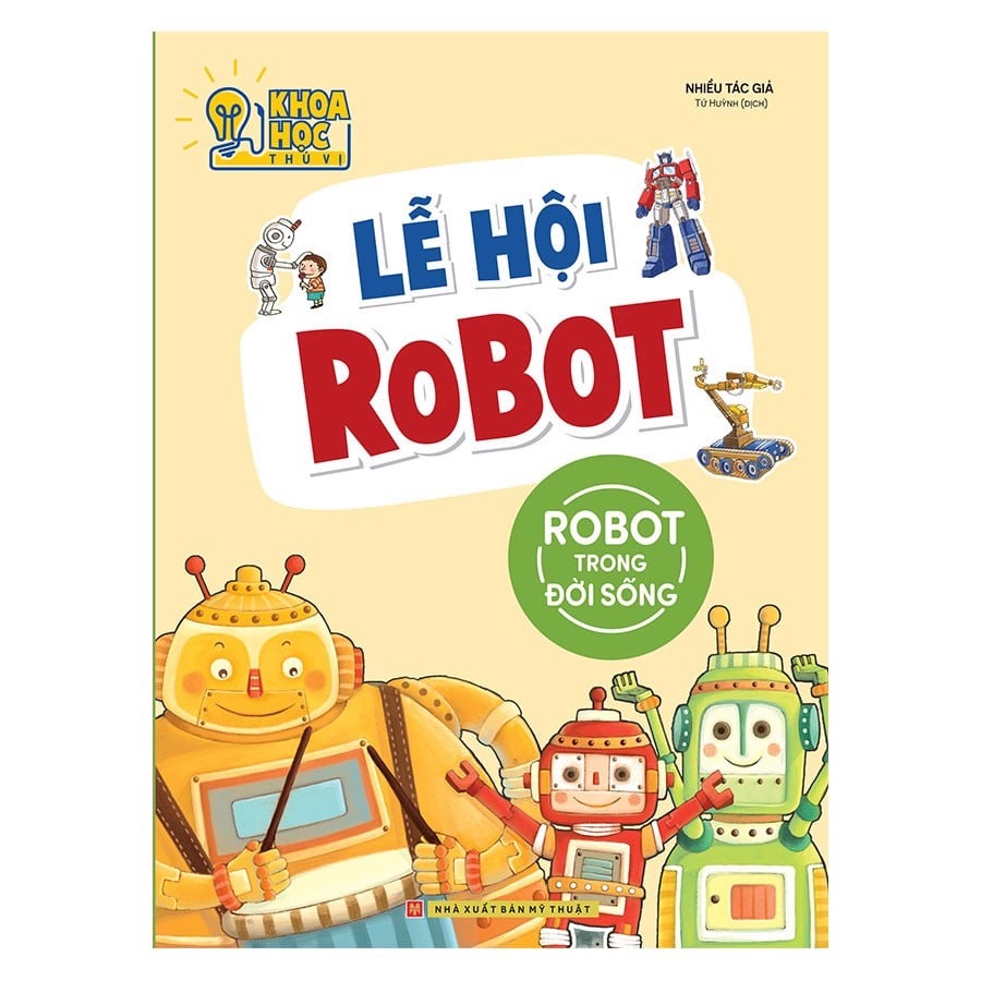 Sách: lễ hội robot - phòng nghiên cứu khoa học thú vị