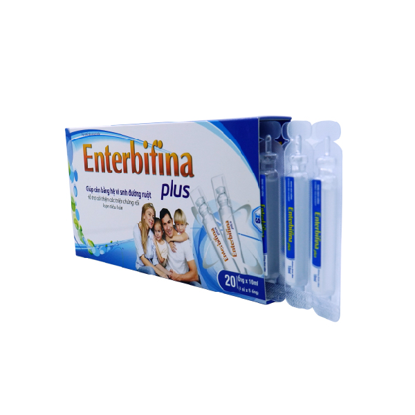 Viên uống Men Enterbifina plus tăng hấp thụ dinh dưỡng - Phân phối EUNICE