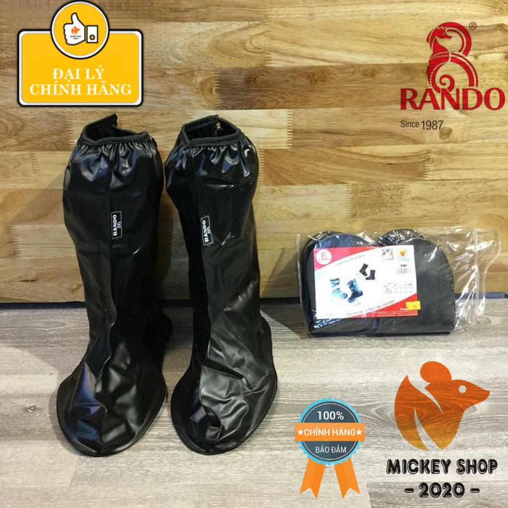 CAO CẤP Giày Boots Đi Mưa Rando OBPS 04