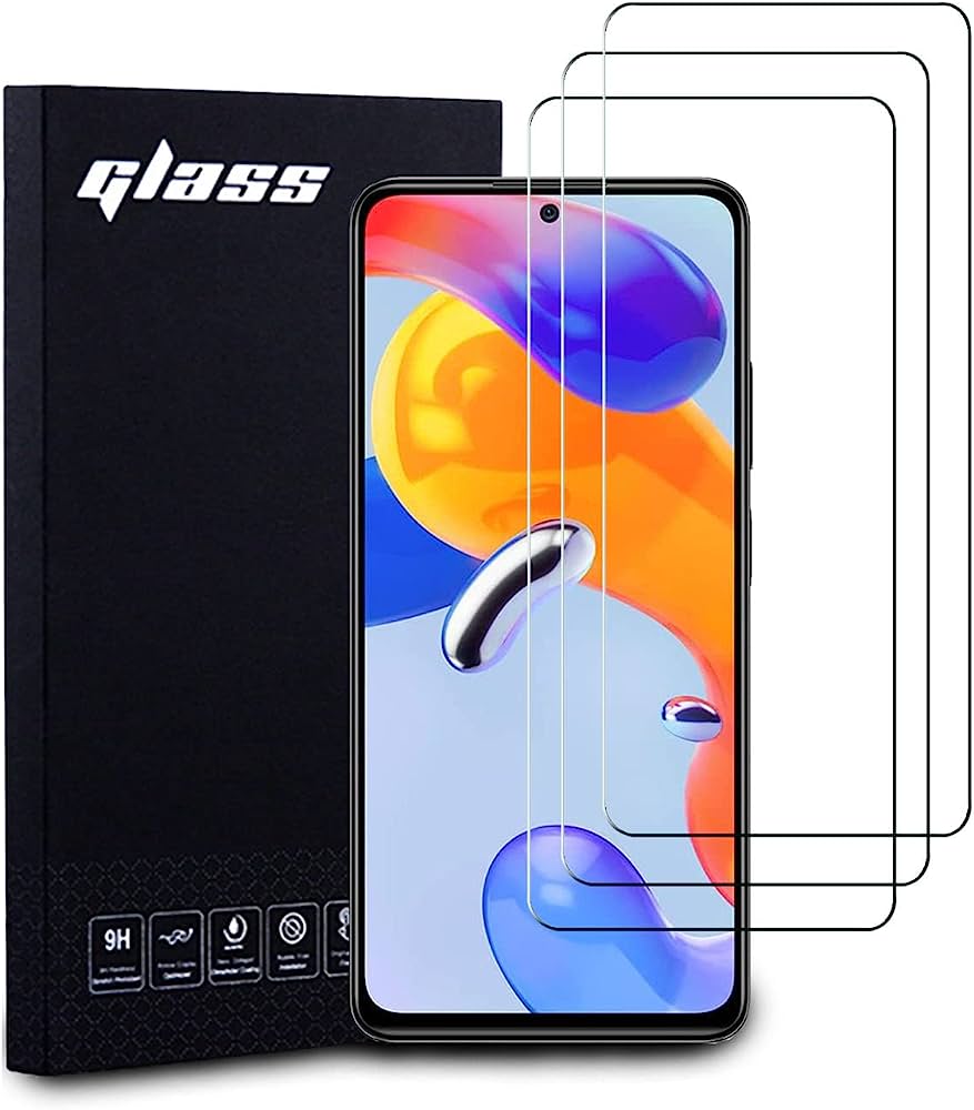 Kính cường lực trong suốt cho Xiaomi Redmi Note 11 Pro (Kèm miếng lau)